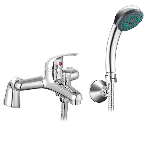 CHELSEA Bath Shower Mixer with Shower Kit - Chrome