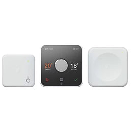 HIVE ACTIVE V3 WIRELESS HEATING SMART THERMOSTAT WHITE / GREY