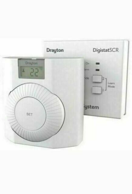 Drayton Digistat + RF RF601 Wireless Room Thermostat Bolier Plus Heating Control