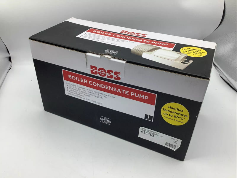 Boss Boiler condensate pump BCONDP 456953 Brand New