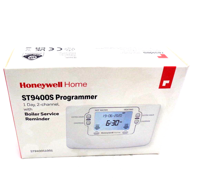 Honeywell ST9400S ST9400S1001 1 Day DigitalProgrammer, 2Channel Service reminder