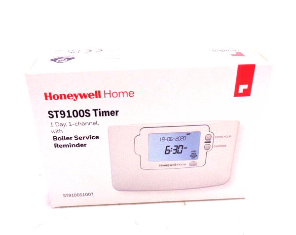 Honeywell ST9100S1007 1 Day 1 Channel Programmer with Service Reminder