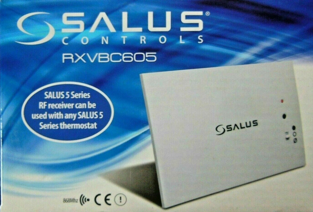 Termostato de habitación programable inalámbrico Salus Vaillant RF Stat  RT510TX + RXVBC605