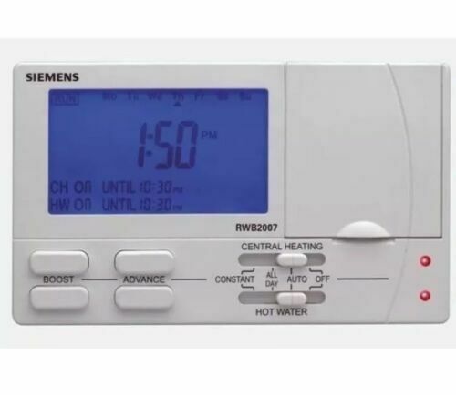 SIEMENS RWB2007 Twin channel weekday/weekend or 7 day programmer