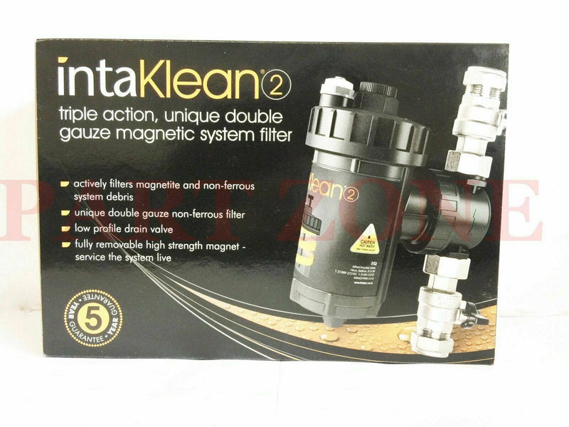 INTAKLEAN IK2MF22 CENTRAL HEATING MAGNETIC SYSTEM FILTER 22MM - INTA KLEAN 2