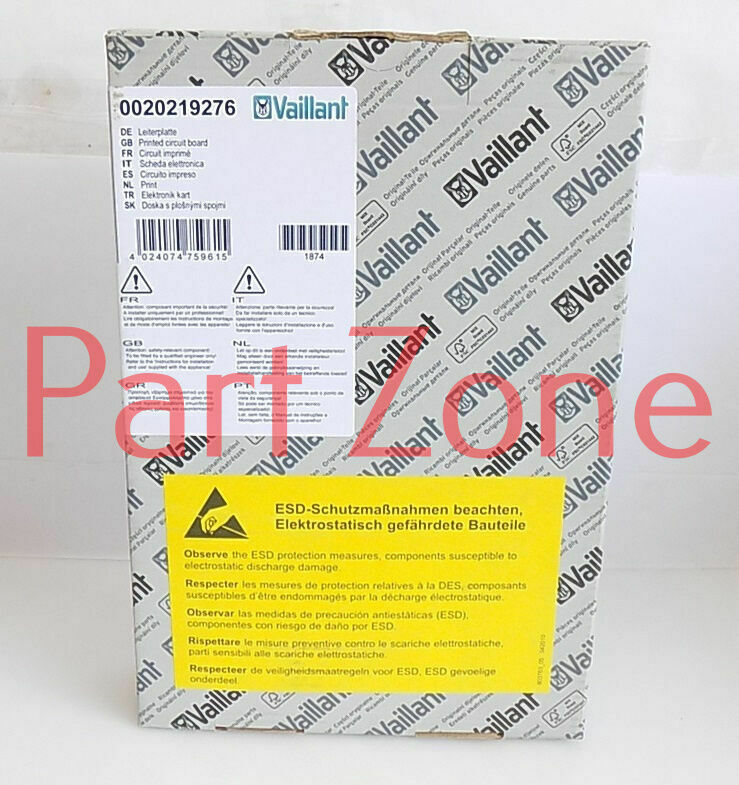 VAILLANT ECOTEC PRO 24 28 ( 2012 ONWARDS) CIRCUIT BOARD PCB 0020219276 NEW