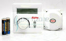 Alpha Easy Stat Digital Wireless Programmable Room Thermostat RF 7.2000050