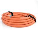 ARTIC 10 METRE RED RUBBER DRAIN DOWN HOSE ID 1/2" OD 3/4"