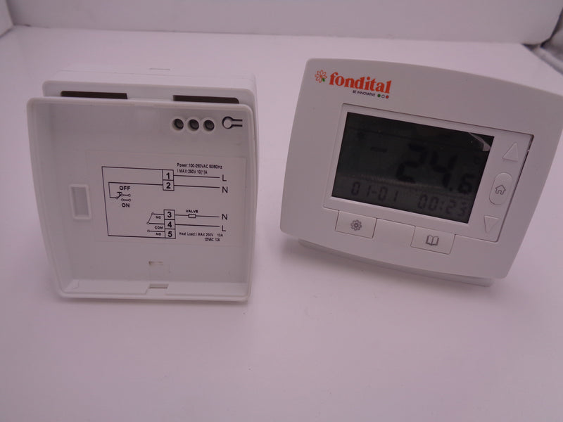 FONDITAL PROGRAMMABLE WIRELESS ROOMSTAT - BRAND NEW