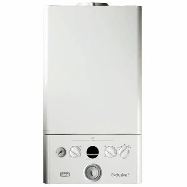 IDEAL EXCLUSIVE2 COMBI BOILER & CLOCK 30KW - 12.4L/MIN (5 YEAR WARRANTY)+FLUE