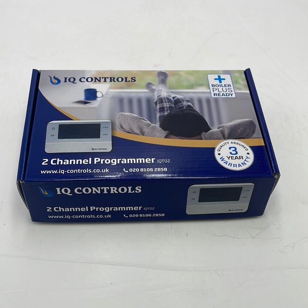 Iqcontrols 2 channel programmer Replace Honeywell Drayton- Brand New