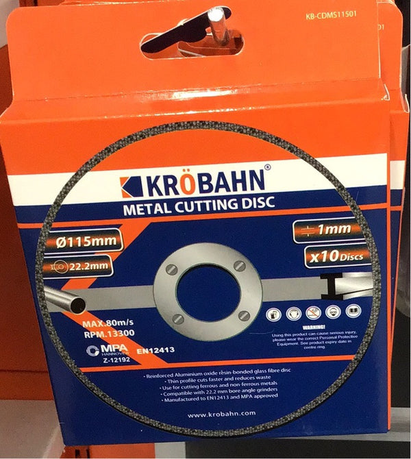 kB-cd s11501 metal cutting disc