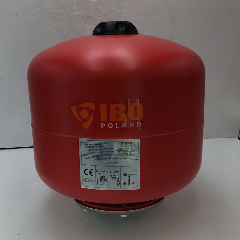 IBO 12 LITRE 8 BAR EXTERNAL HEATING EXPANSION VESSEL -BRAND NEW